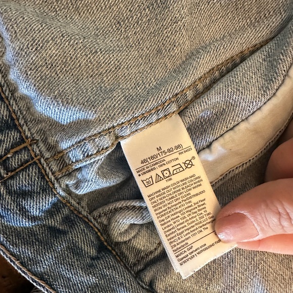 GAP Light Blue Denim Jacket - Picture 6 of 9